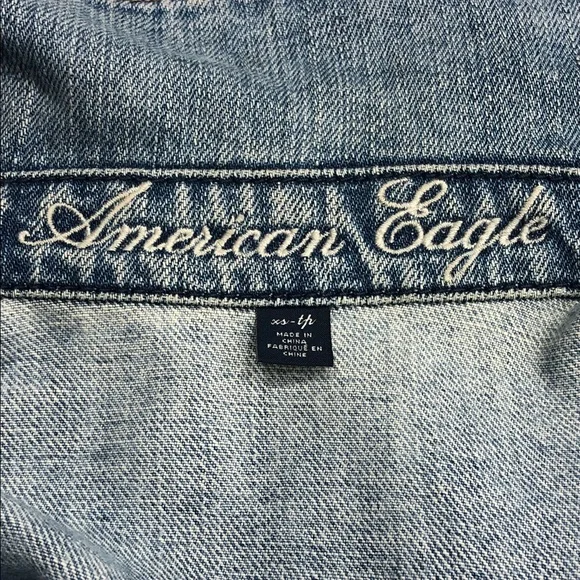 🦅American Eagle Women’s Jean Jacket – Size XS - Picture 2 of 13